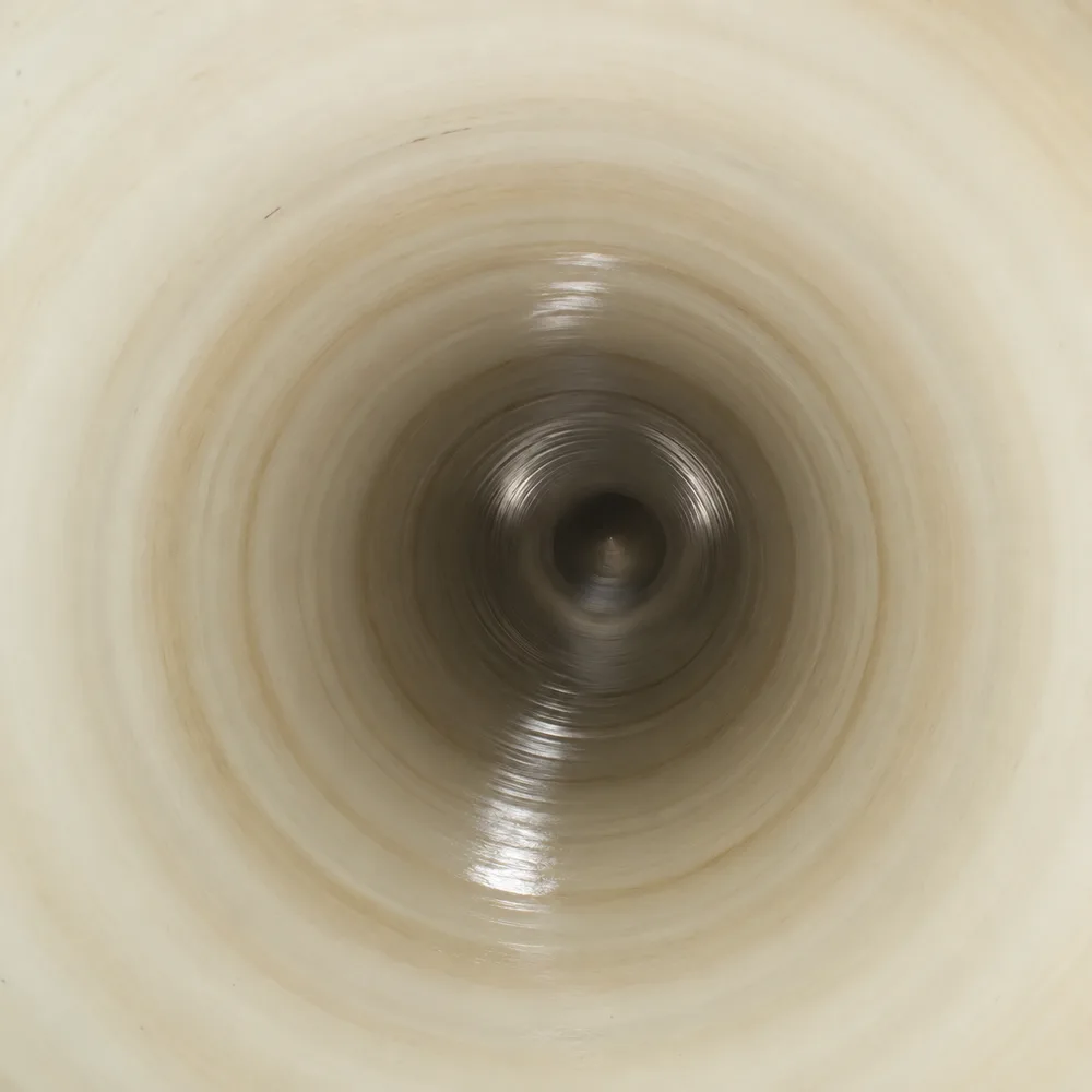 Sewer pipe interior after a trenchless liner repair