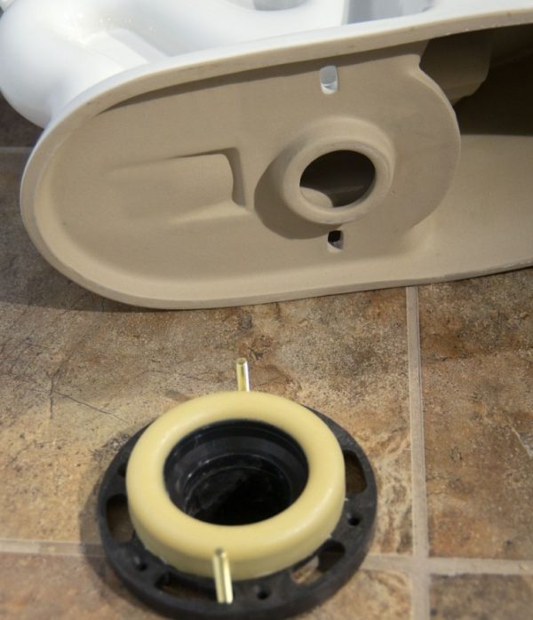 non wax ring for toilet