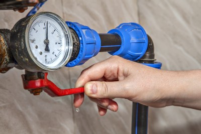 Find out where your home’s main shut-off valve is courtesy of J. Blanton Plumbing.